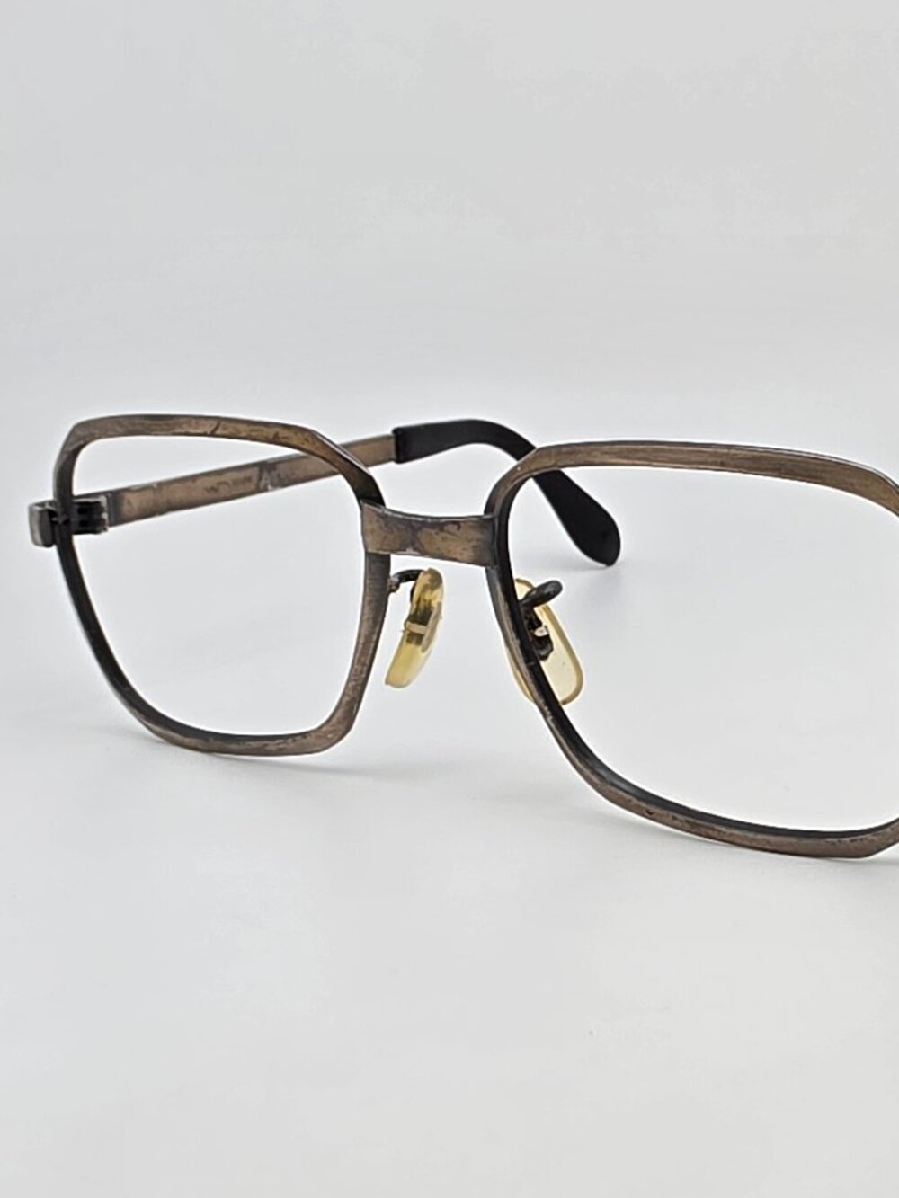 Mark Eyewear Collection Patina Bronze Vintage Eyeglasses Frame Japan 50-18-124